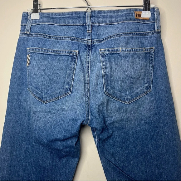 PAIGE Jimmy Jimmy Crop Distressed Jeans - Picture 9 of 13
